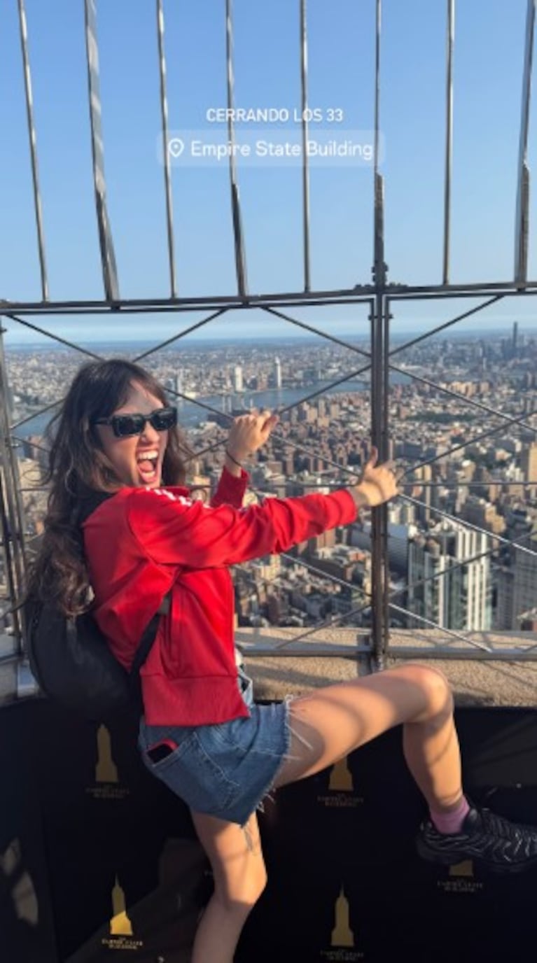 Cande Vetrano festejó su cumpleaños en Nueva York | Créditos: Instagram @candelivetrano