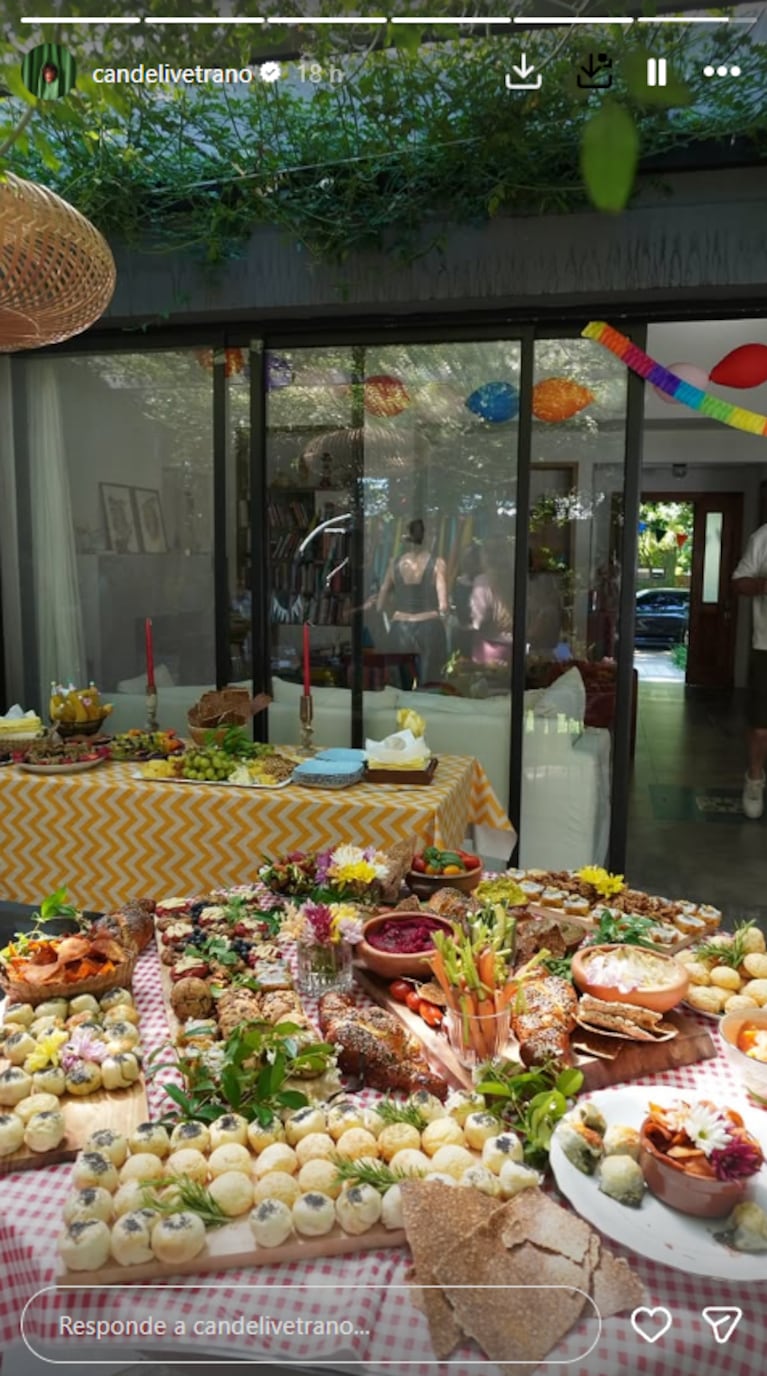 Cande Vetrano y Andrés Gil celebraron el primer año de su hijo Pino: las fotos y videos | Créditos: Instagram @candelivetrano