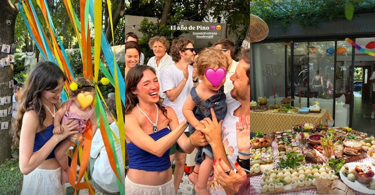 Cande Vetrano y Andrés Gil celebraron el primer año de su hijo Pino: las fotos y videos | Créditos: Instagram @candelivetrano