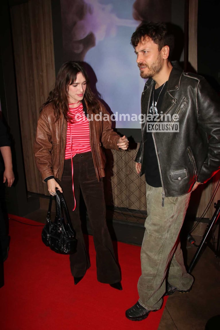 Cande Vetrano y Andrés Gil (Foto: Movilpress)