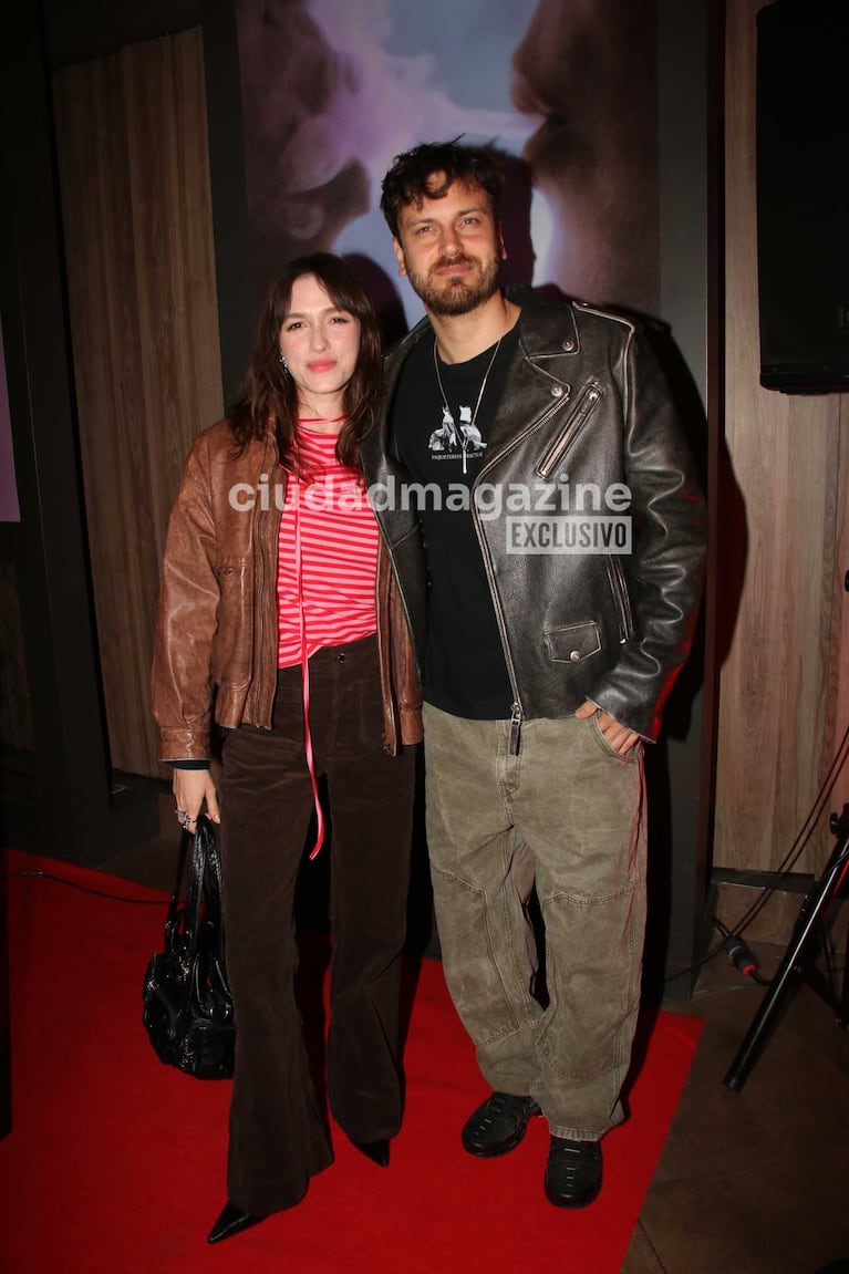 Cande Vetrano y Andrés Gil (Foto: Movilpress)