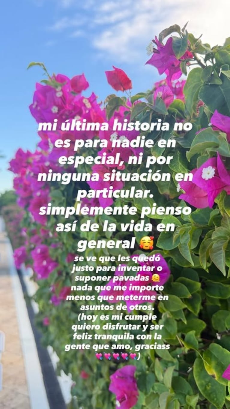 Cande y Mica Tinelli recularon tras sus posteos contra Alejandro Stoessel. Crédito: Instagram