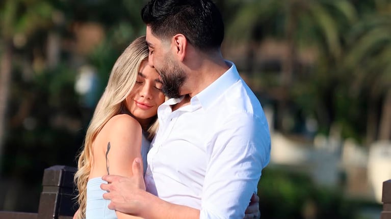 Candela Arizaga y Facundo Moyano, más enamorados que nunca (Foto: Instagram @candelamagaliok)