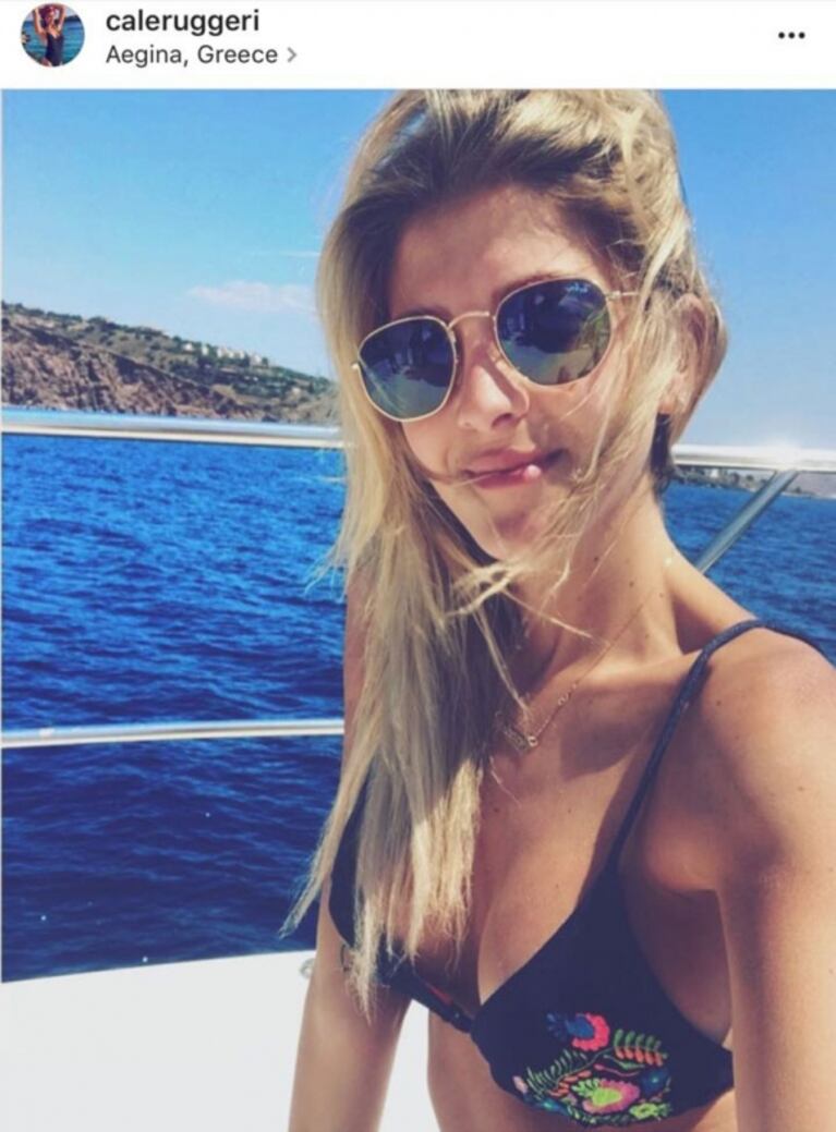 Candela Ruggeri, ¿de novia con el futbolista Lautaro Rinaldi?