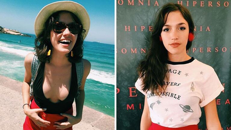 Candela Vetrano lució sus lolas, a casi un año de operarse. (Foto: Instagram)