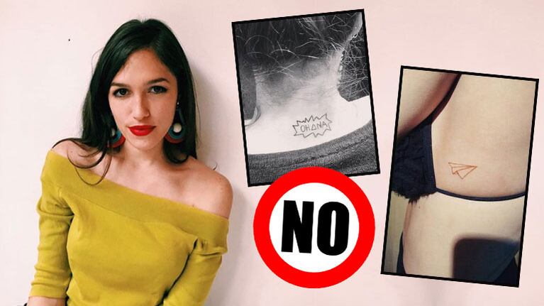 Candela Vetrano, una diosa arrepentida de sus tatuajes