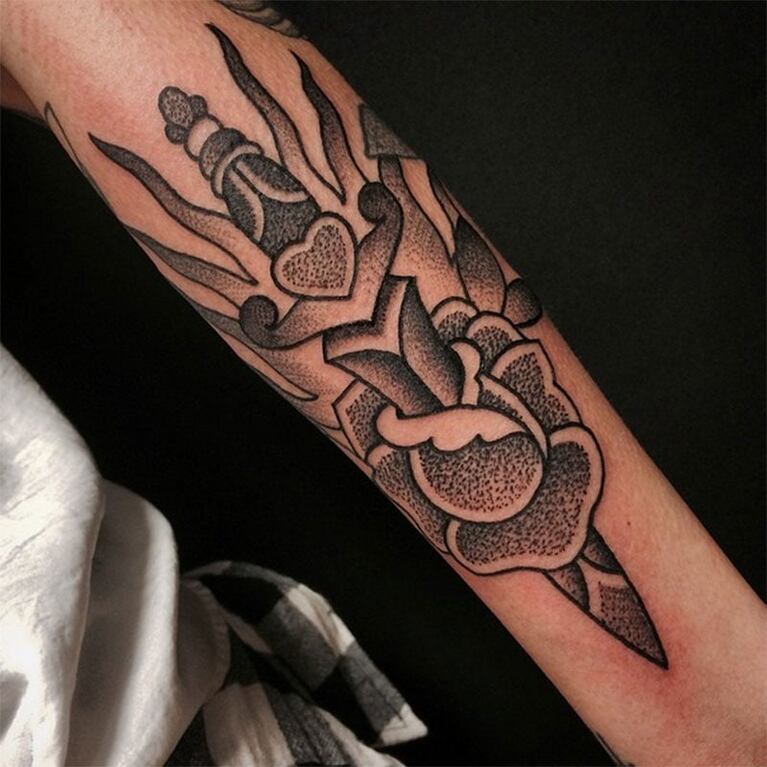 Candelaria Tinelli, amante de los tatuajes (Fotos: Instagram)