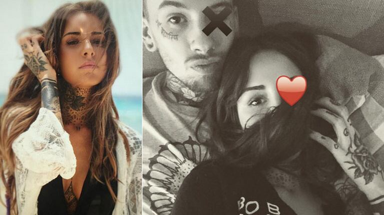 Candelaria Tinelli, cada vez más cerca de su tatuador (Foto: Instagram)