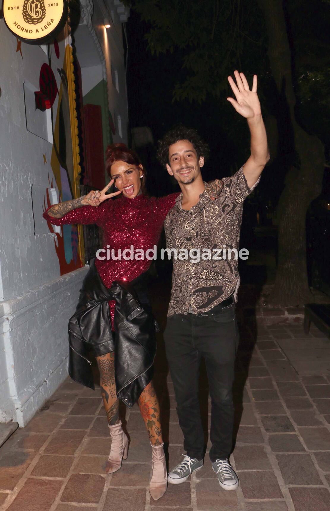 Candelaria Tinelli en su cumpleaños con amigos. (Fotos: Movilpress)