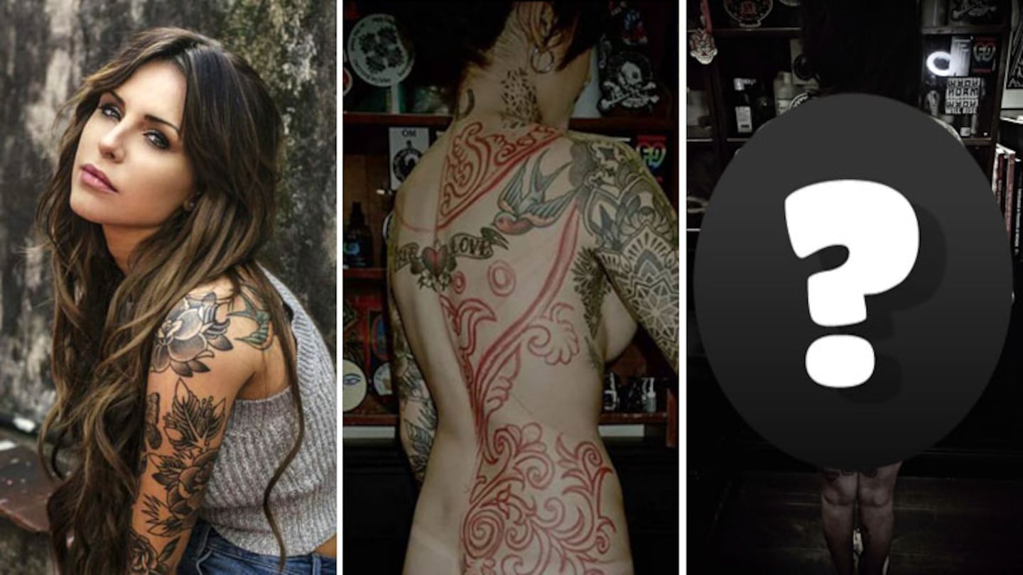 Candelaria Tinelli mostró el resultado final de su nuevo tattoo: mirá cómo quedó