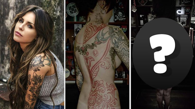 Candelaria Tinelli mostró el resultado final de su nuevo tattoo: mirá cómo quedó