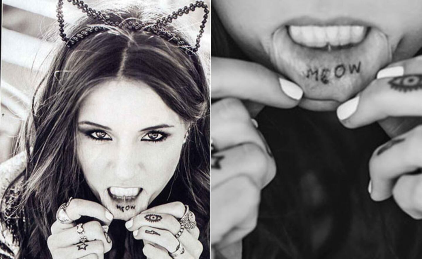 Candelaria Tinelli se animó a un tatuaje muy llamativo (Fotos: Dolores Gortari). 