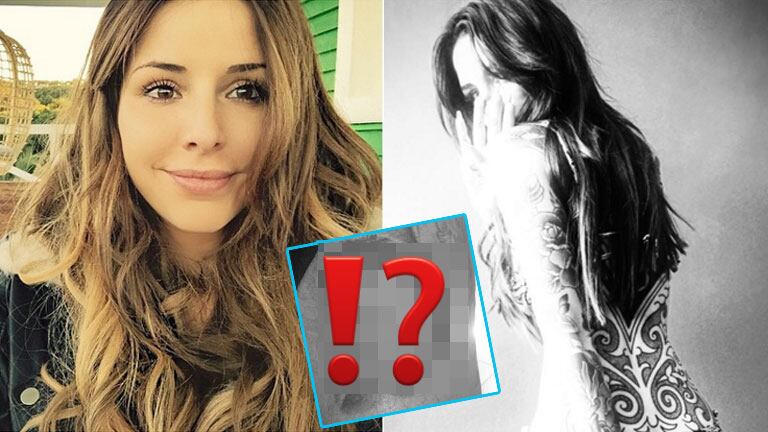 Candelaria Tinelli se toma con humor la atención sobre sus tattoos: bromeó con que se había tatuado ¡la cara de su papá! 