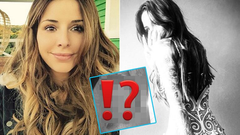 Candelaria Tinelli se toma con humor la atención sobre sus tattoos: bromeó con que se había tatuado ¡la cara de su papá! 