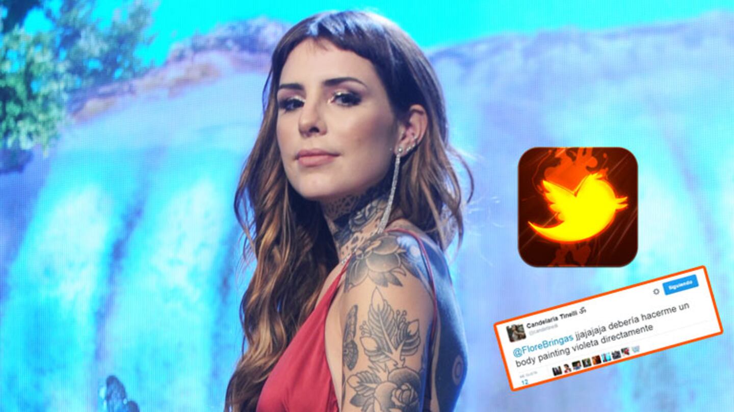 Candelaria Tinelli se toma con humor las críticas (Fotos: Ideas del Sur y Twitter).