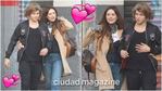 Candelaria Tinelli y Franco Masini, mimosos y enamorados en Palermo (Fotos: Movilpress)