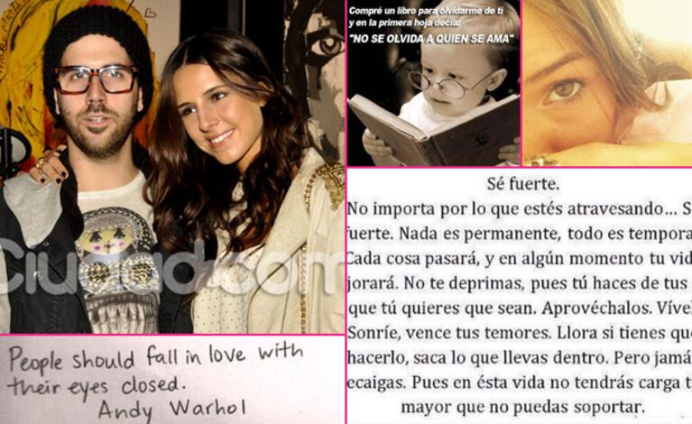Candelaria Tinelli y sus enigmáticos tweets. (Foto: Ciudad.com y Twitter)