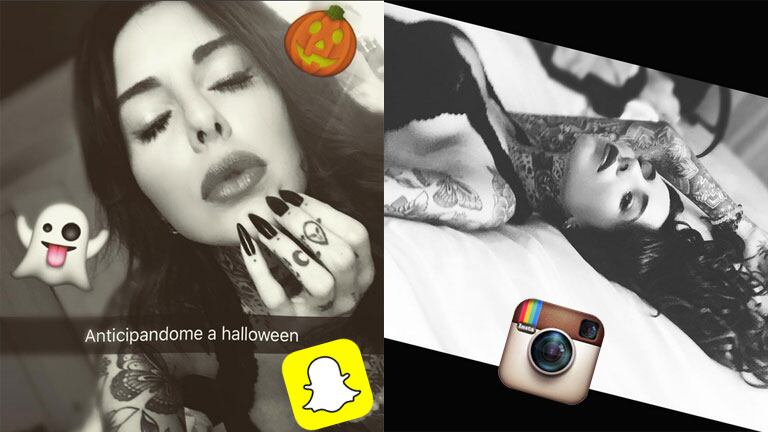 Candelaria Tinelli y un adelanto sexy de Halloween 