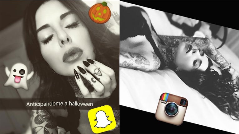 Candelaria Tinelli y un adelanto sexy de Halloween 
