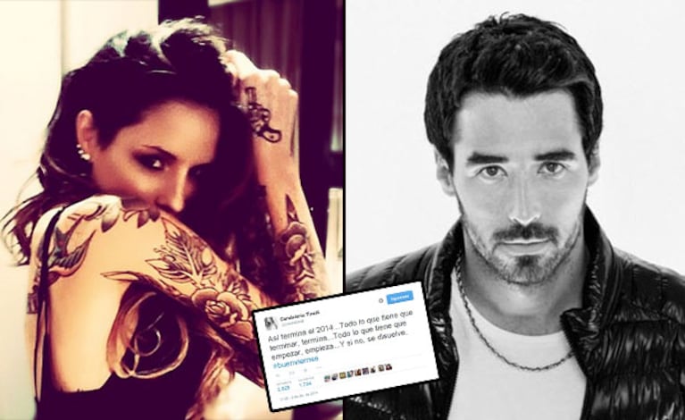 Candelaria Tinelli y un sugestivo tweet: ¿amor en crisis?. (Foto: Twitter)