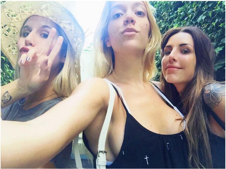 Candelaria y Micaela Tinelli, de relax en Miami (Fotos: Instagram). 