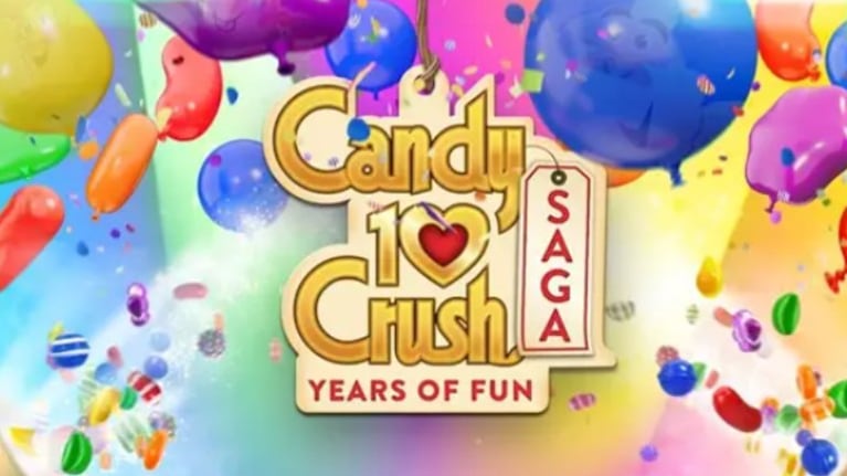 Candy Crush Saga celebra su décimo aniversario