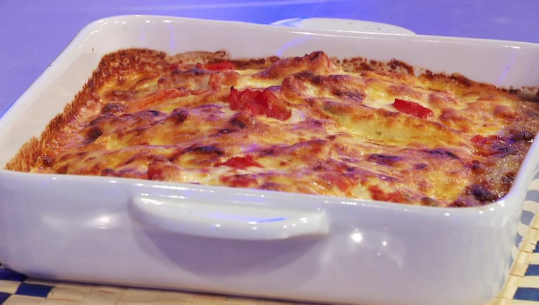 Canelones de pollo, ricota y espinaca, una receta que no falla. Foto: Cucinare TV