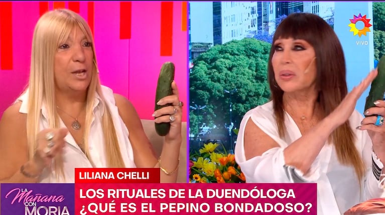 Captura de eltrece, La Mañana con Moria.