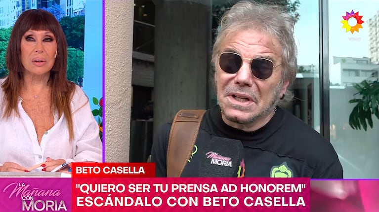 Captura de eltrece, La Mañana con Moria.