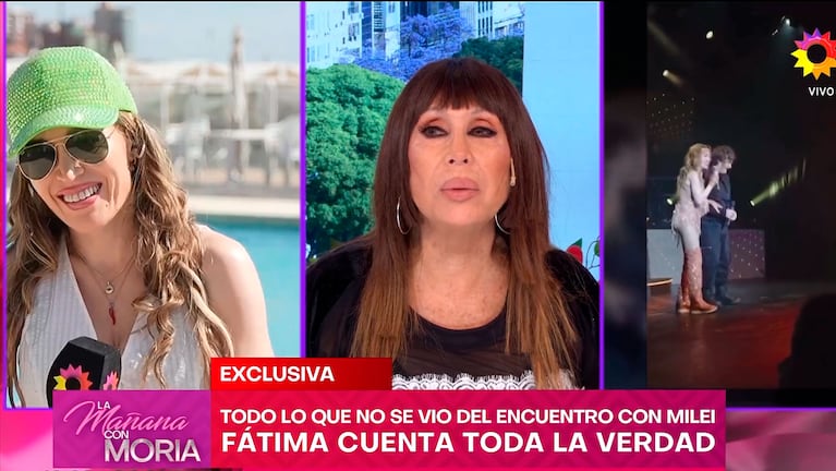 Captura de La Mañana con Moria, por eltrece.