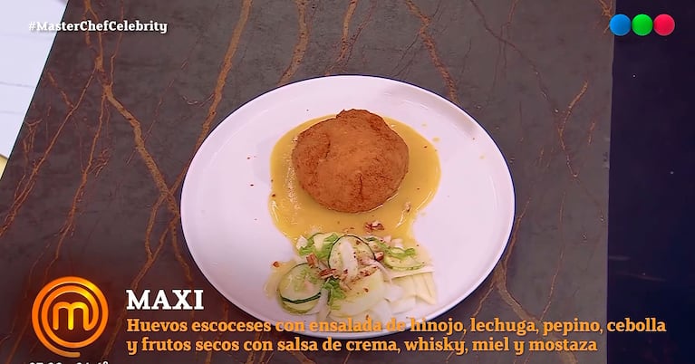 Captura de MasterChef Celebrity, Telefe.