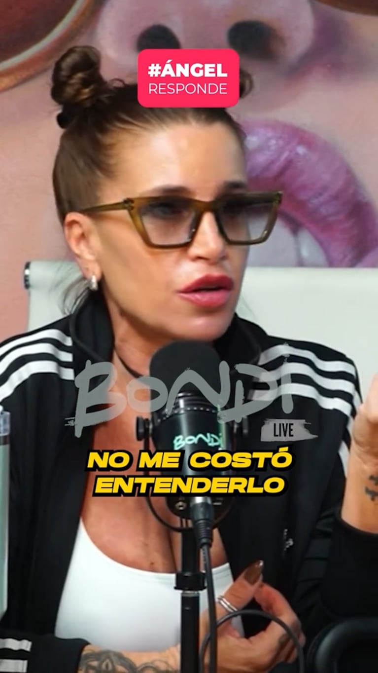 Captura de pantalla de Ángel responde, stream Bondi.