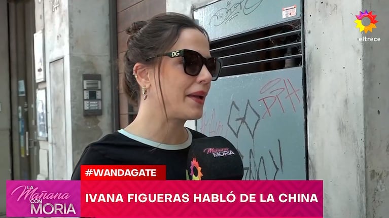 Captura de pantalla de eltrece, La Mañana con Moria.