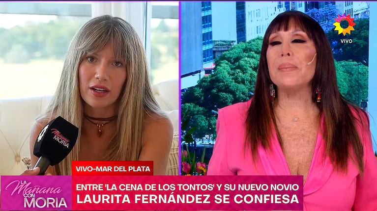 Captura de pantalla de La Mañana con Moria, eltrece.
