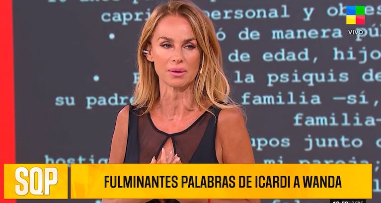 Captura de pantalla de SQP, América TV.