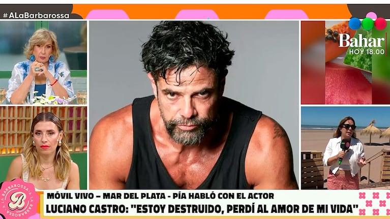 Captura de pantalla de Telefe, A la Barbarossa.