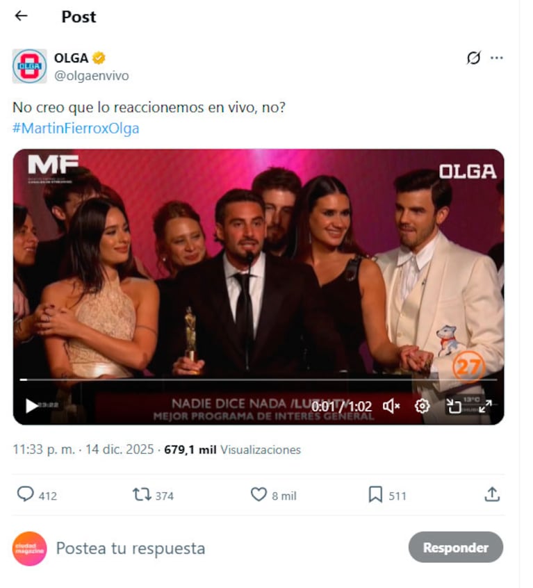 captura de pantalla de X