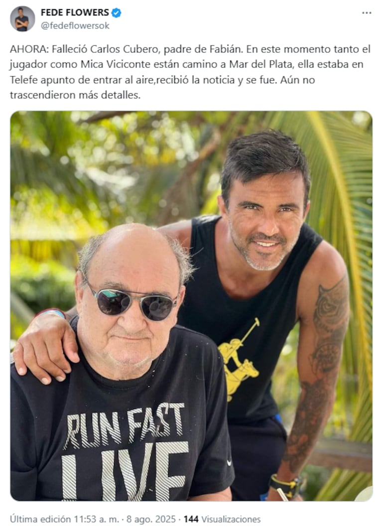 Captura de pantalla de X