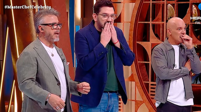 Captura de Telefe, MasterChef Celebrity.