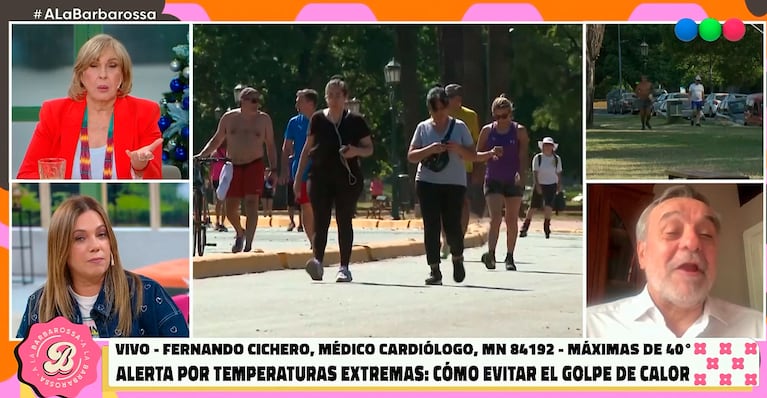 Captura de Telefe/A la Barbarossa