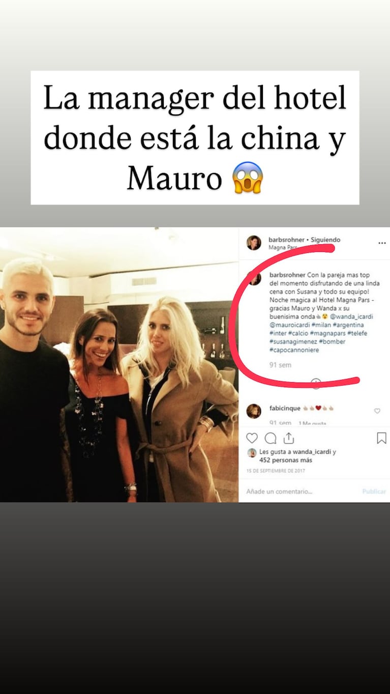 Captura Instagram @juariu