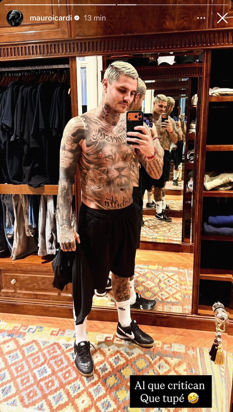 Captura: Instagram Stories mauroicardi