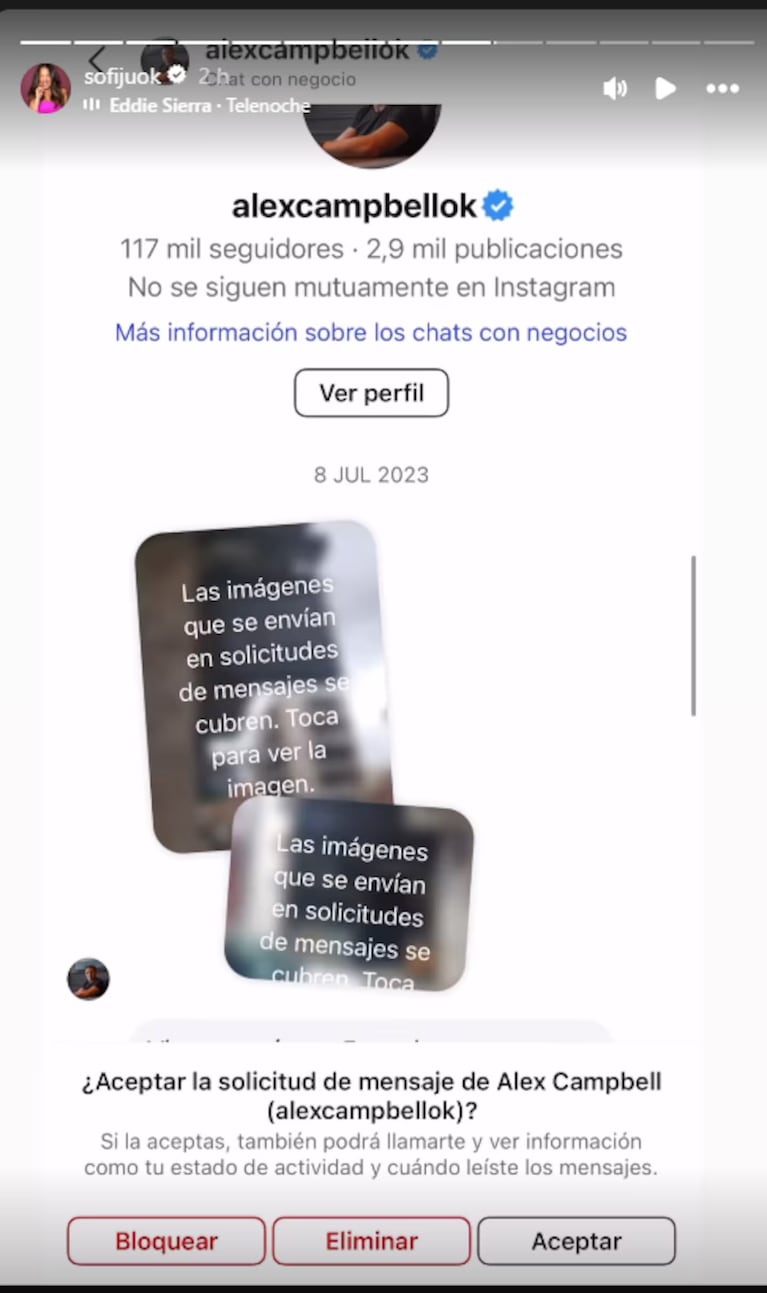 Captura Instagram Stories sofijuok