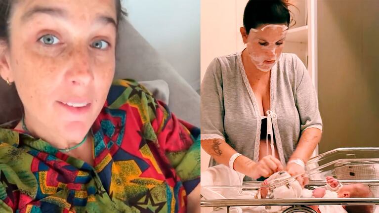 Capturas del Instagram de Juana Repetto.