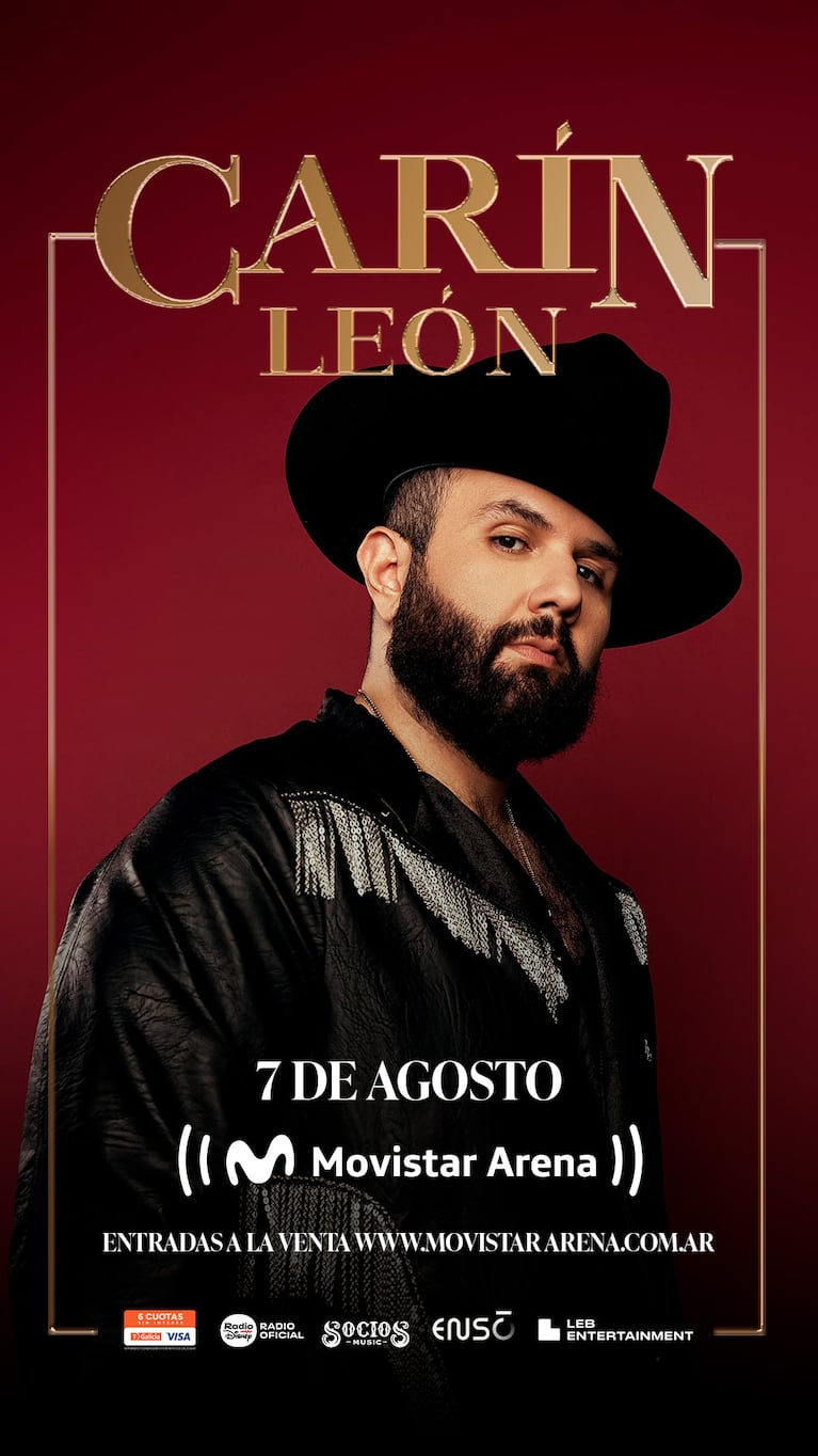 Carín León armó su propio festival en su ciudad natal antes de llegar a la Argentina