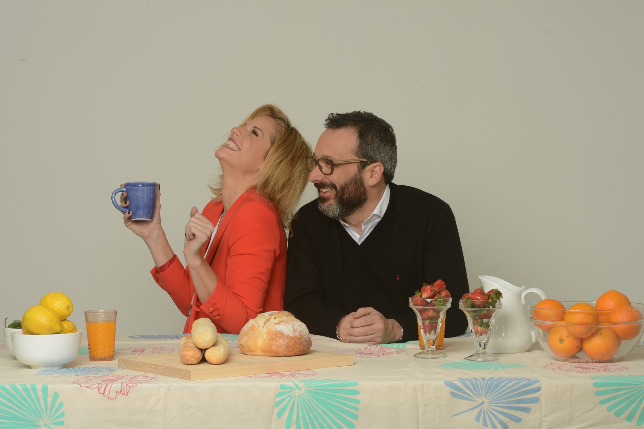 Carina Zampini, de heroína de telenovela a conductora exitosa en Morfi, todos a la mesa. (Foto: gentileza prensa Telefe)