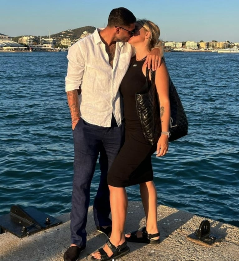 Cariñoso ida y vuelta de Mauro Icardi y Wanda Nara tras la crisis de pareja: "Mis chicas"