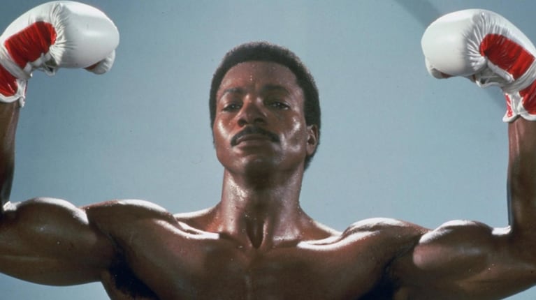 Carl Weathers como Apollo Creed.