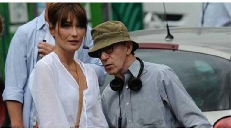 Carla Bruni repitió 35 veces una escena fácil