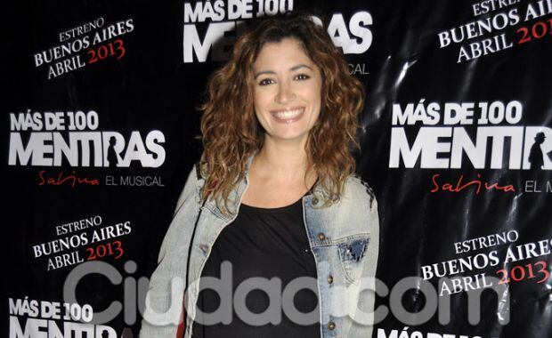 Carla Conte en el estreno de Más de 100 mentiras. (Foto: Jennifer Rubio-Ciudad.com)